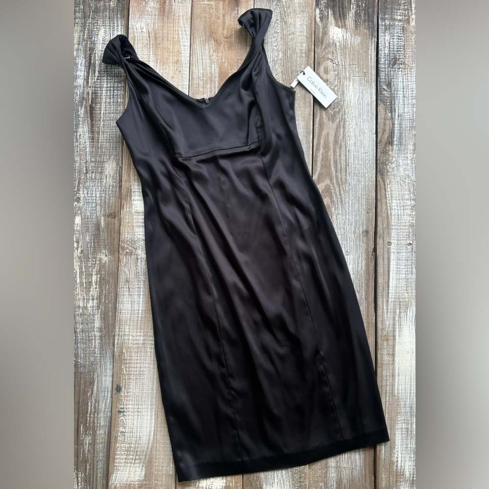 Black Silk Dress